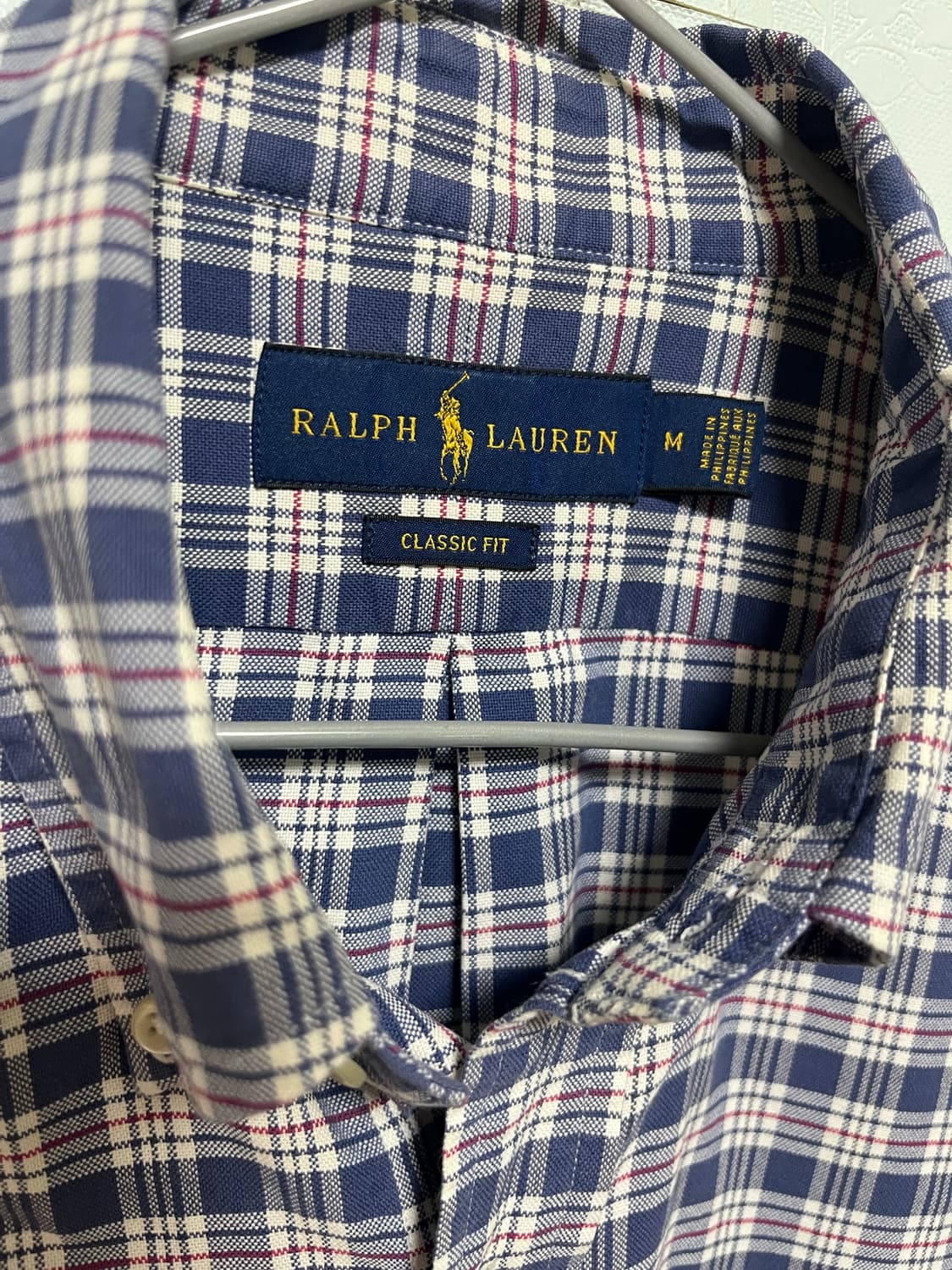 폴로 랄프로렌 체크 셔츠 남방 클래식핏 상품이미지3