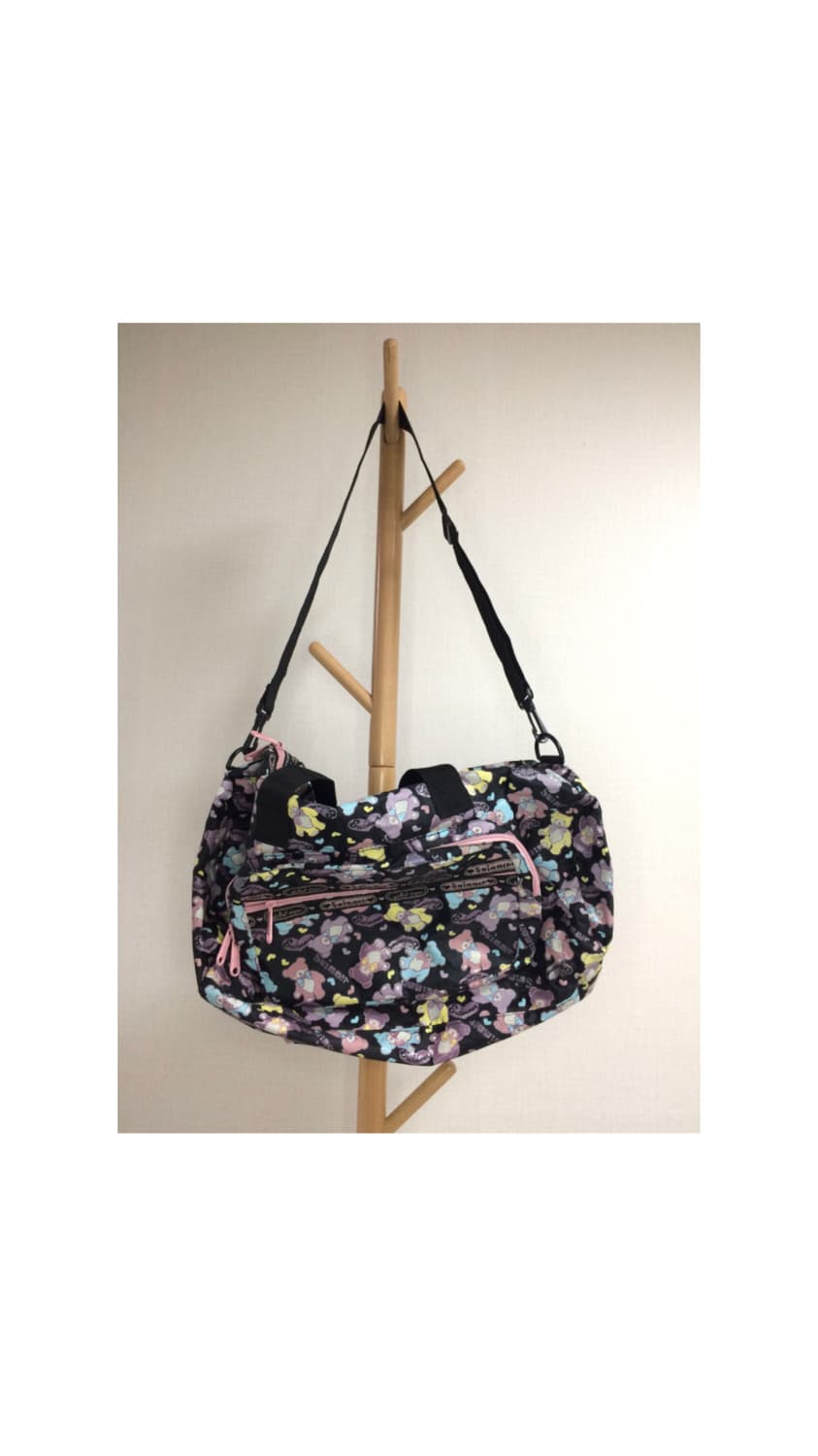 swimmer 스위머 곰돌이 프린팅 보스턴백 상품이미지6