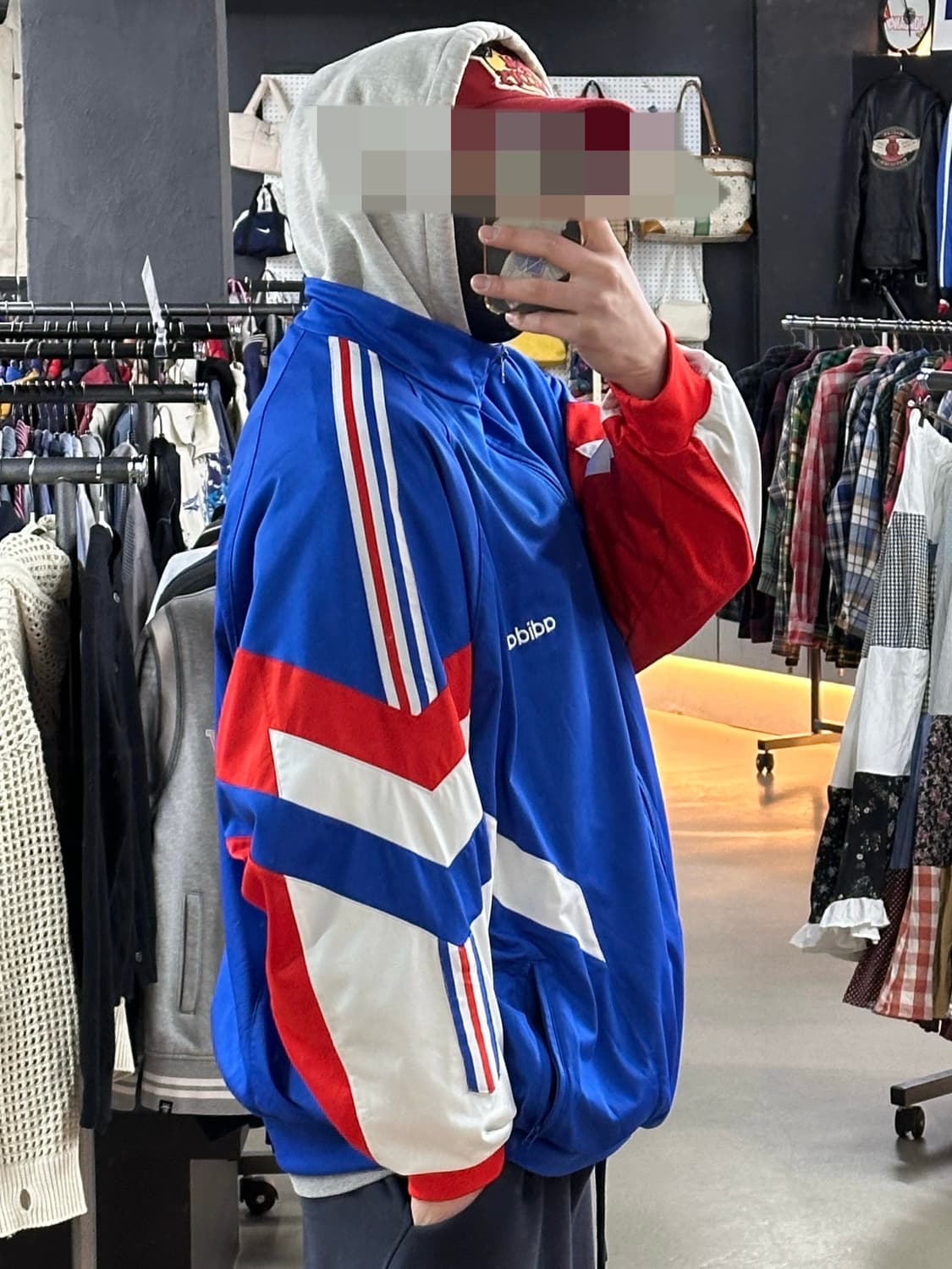 🔥아디다스 올드스쿨 컬러블록 져지 (블루/레드/화이트)🔥 상품이미지2