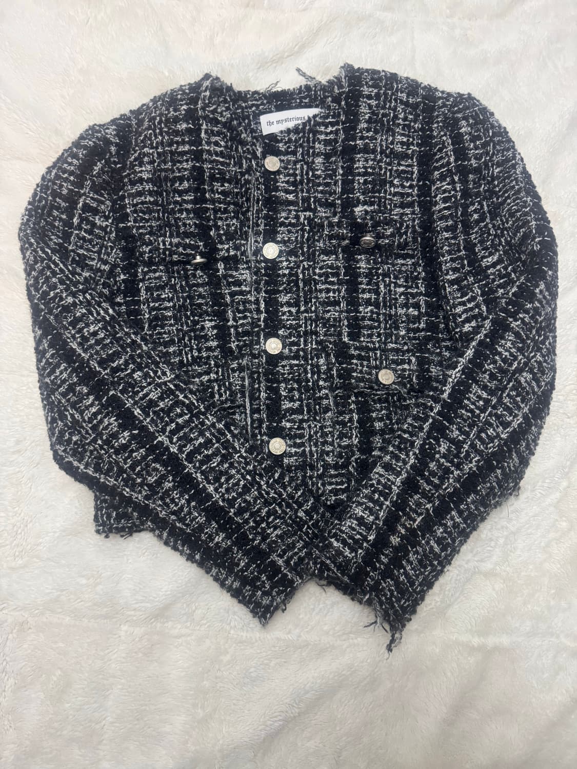 더미스테리어스호텔 트위드 자켓 상품이미지4