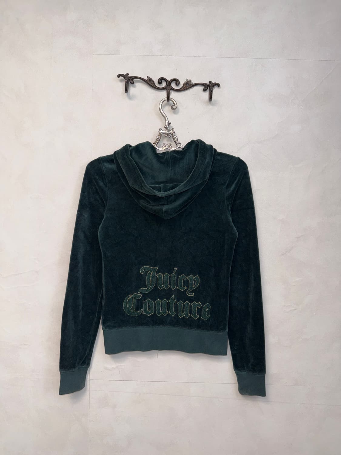 Juicy Couture green velvet training set 상품이미지4