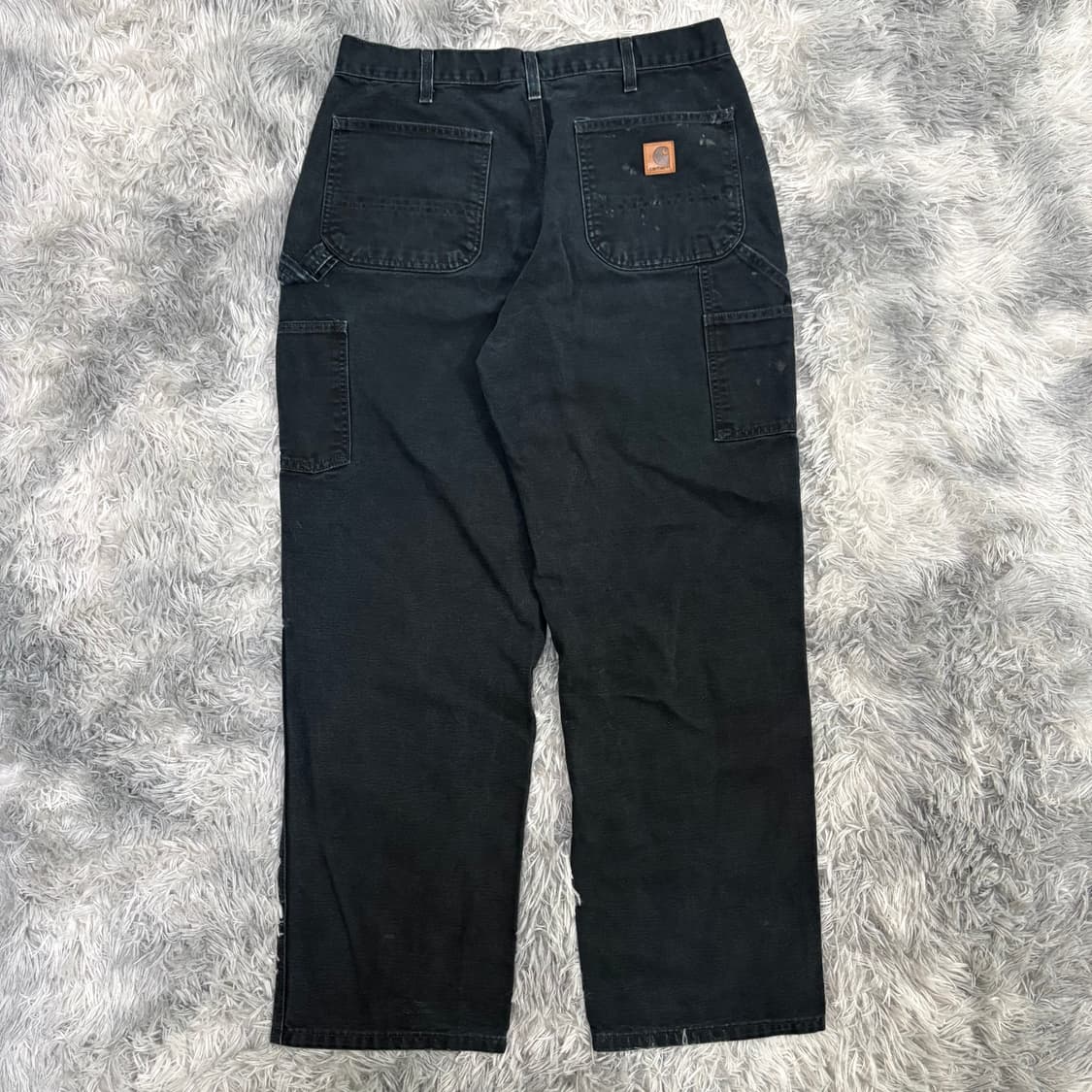 빈티지 칼하트 B11 BLK 싱글니 카펜터 팬츠 상품이미지3