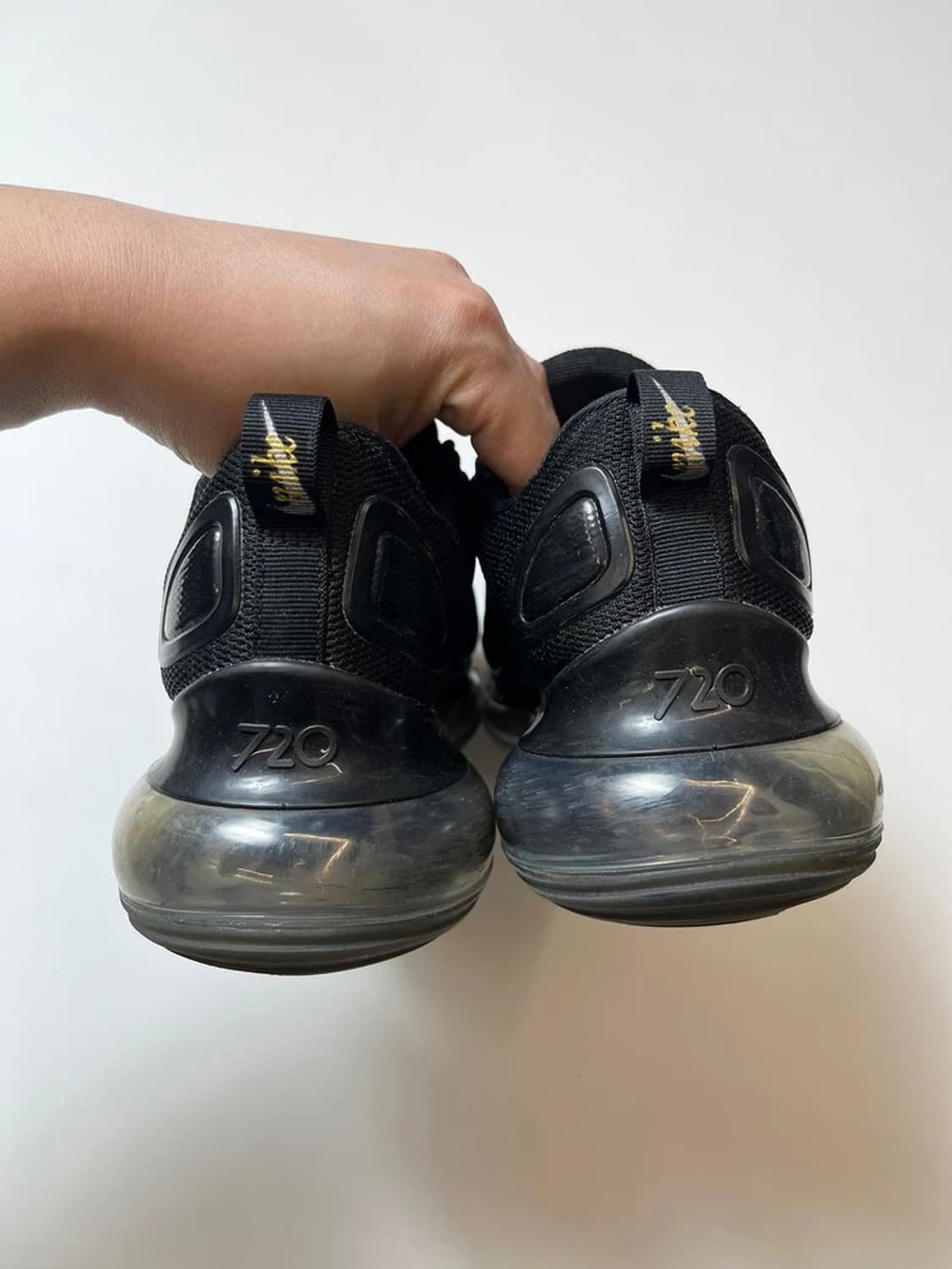 나이키 에어맥스 720 블랙 메탈릭 운동화 Q1348 상품이미지7