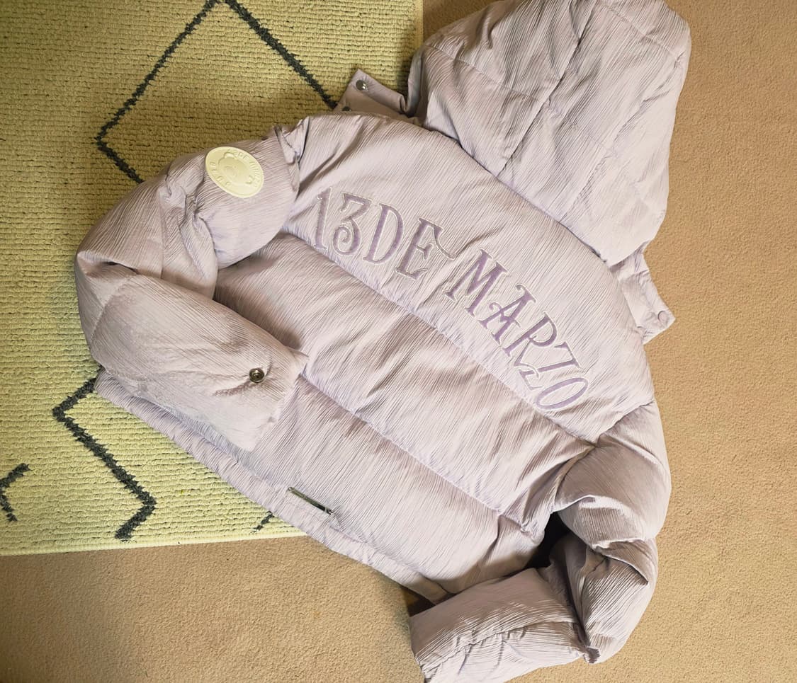 13demarzo 퍼플토끼패딩 상품이미지2