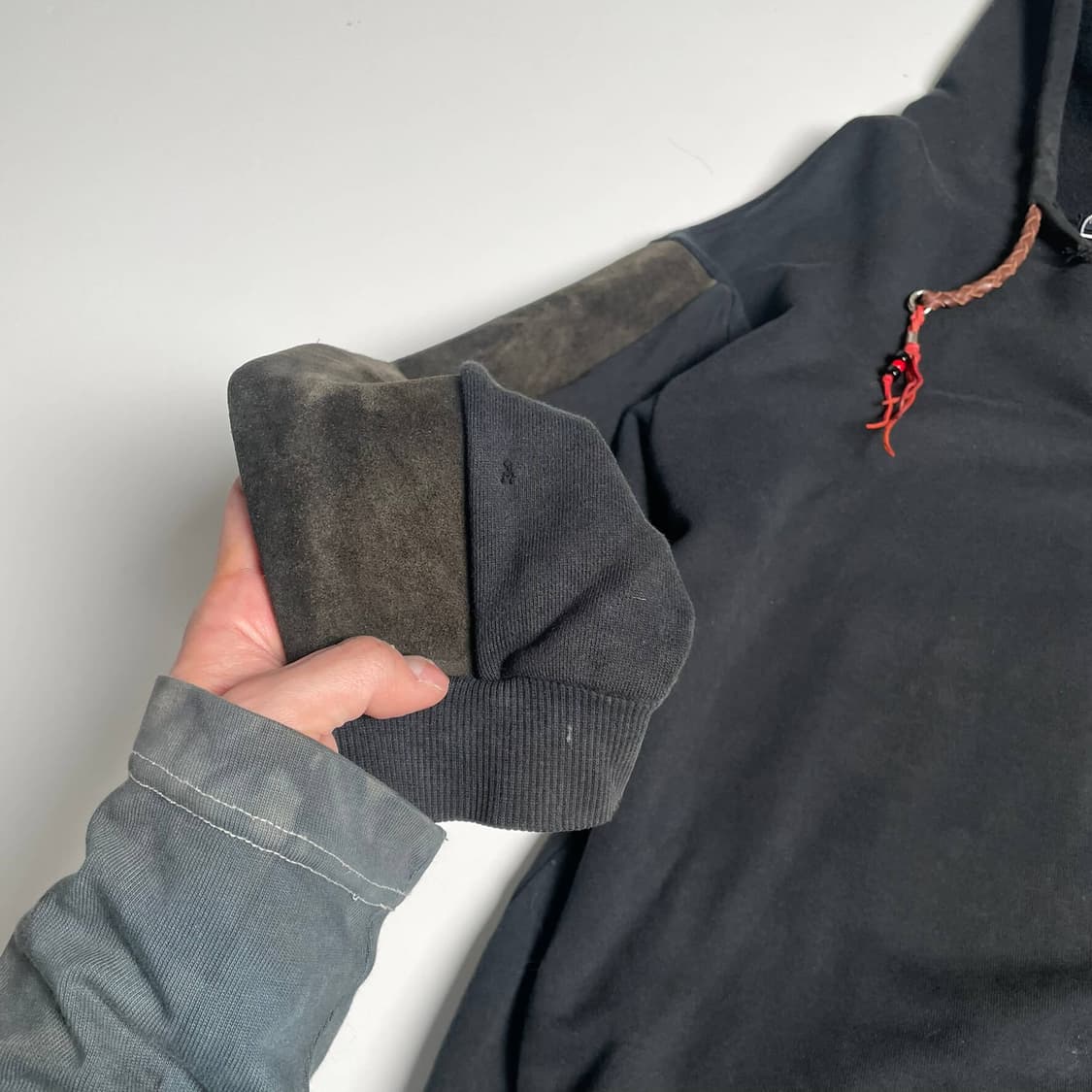 milkboy 스웨이드 레이어드 후드 상품이미지5