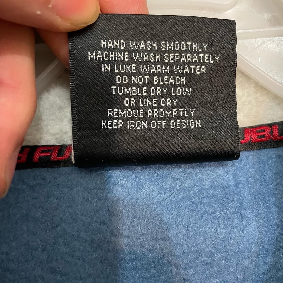 FUBU(후부) 올드스쿨 빅로고 후리스 상품이미지6