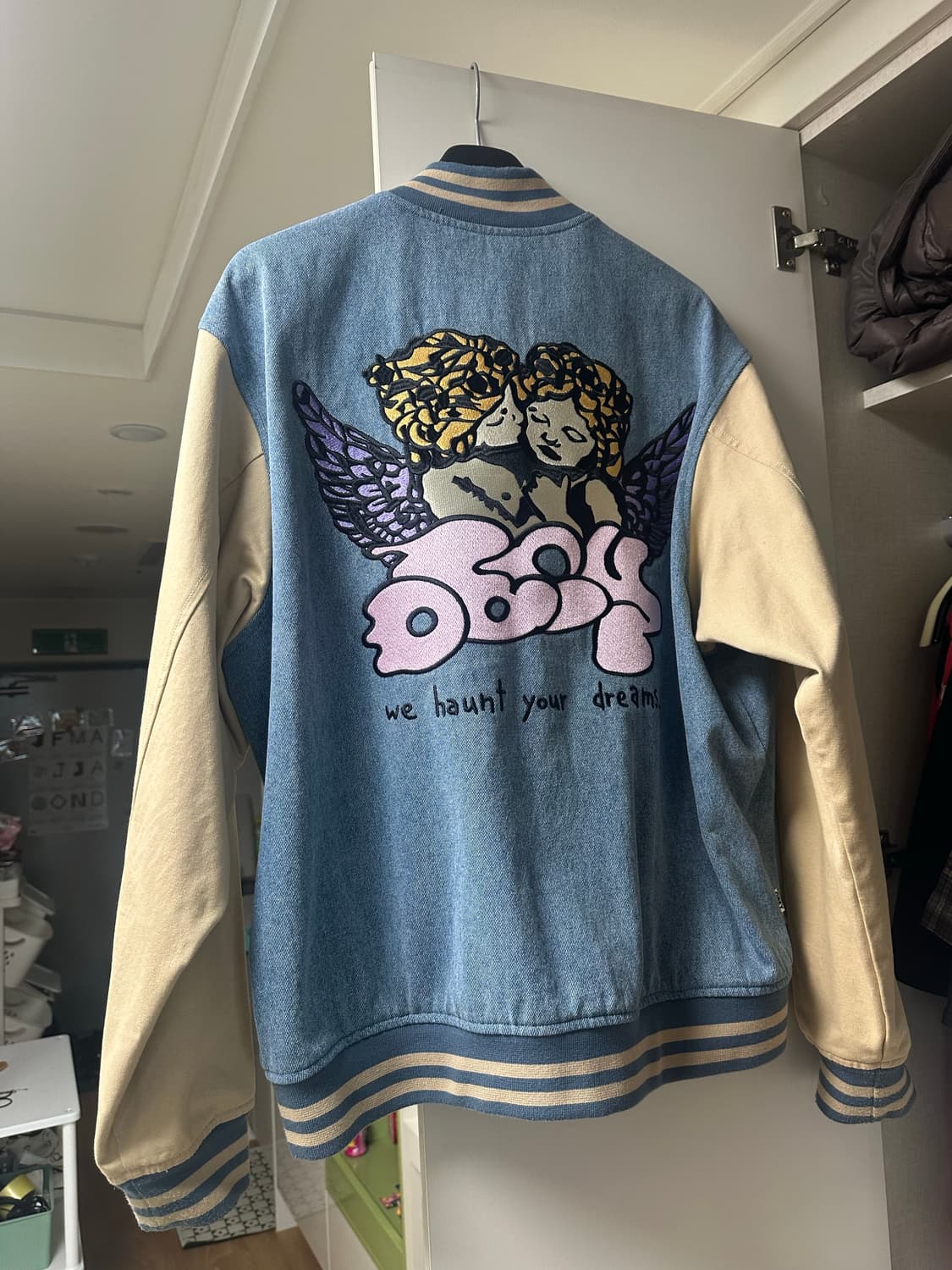 오베이 바시티 자켓 상품이미지2