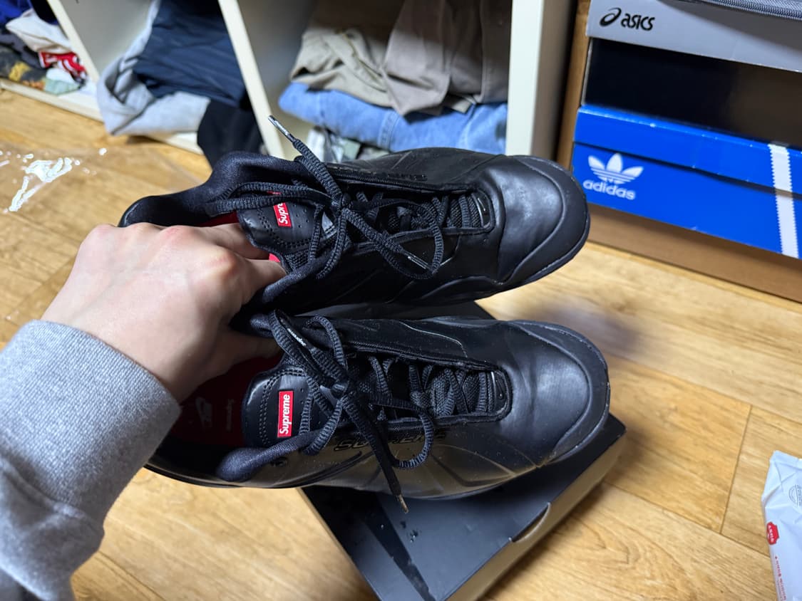 [285] 슈프림x나이키 코트포짓 블랙 상품이미지3