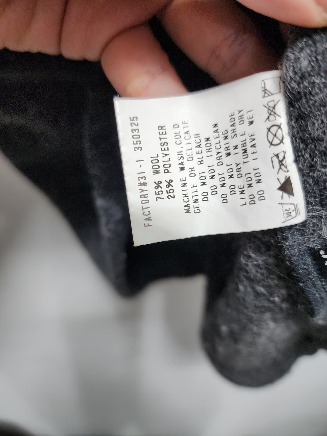 몽벨 JPN 아메카지 wool 니트 상품이미지7