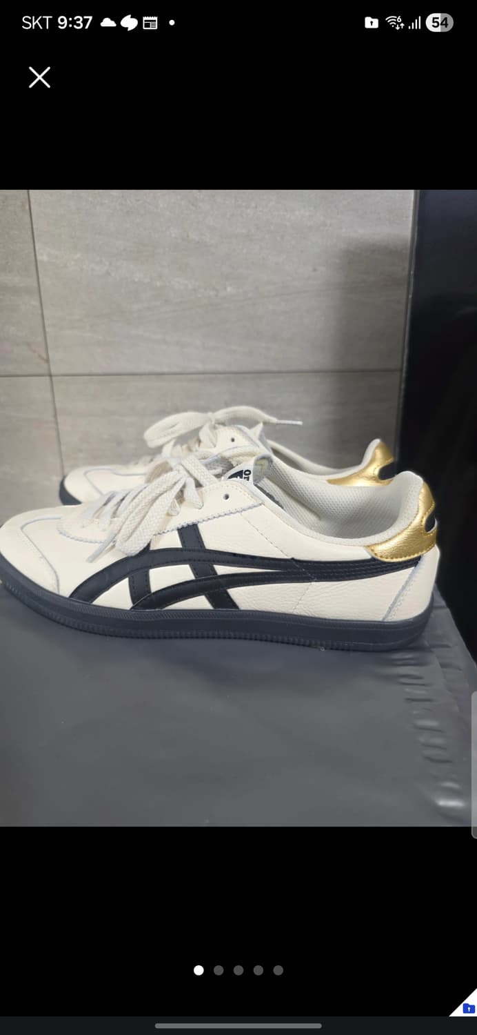 오니츠카타이거 토쿠텐 화이트블랙 265사이즈 상품이미지1