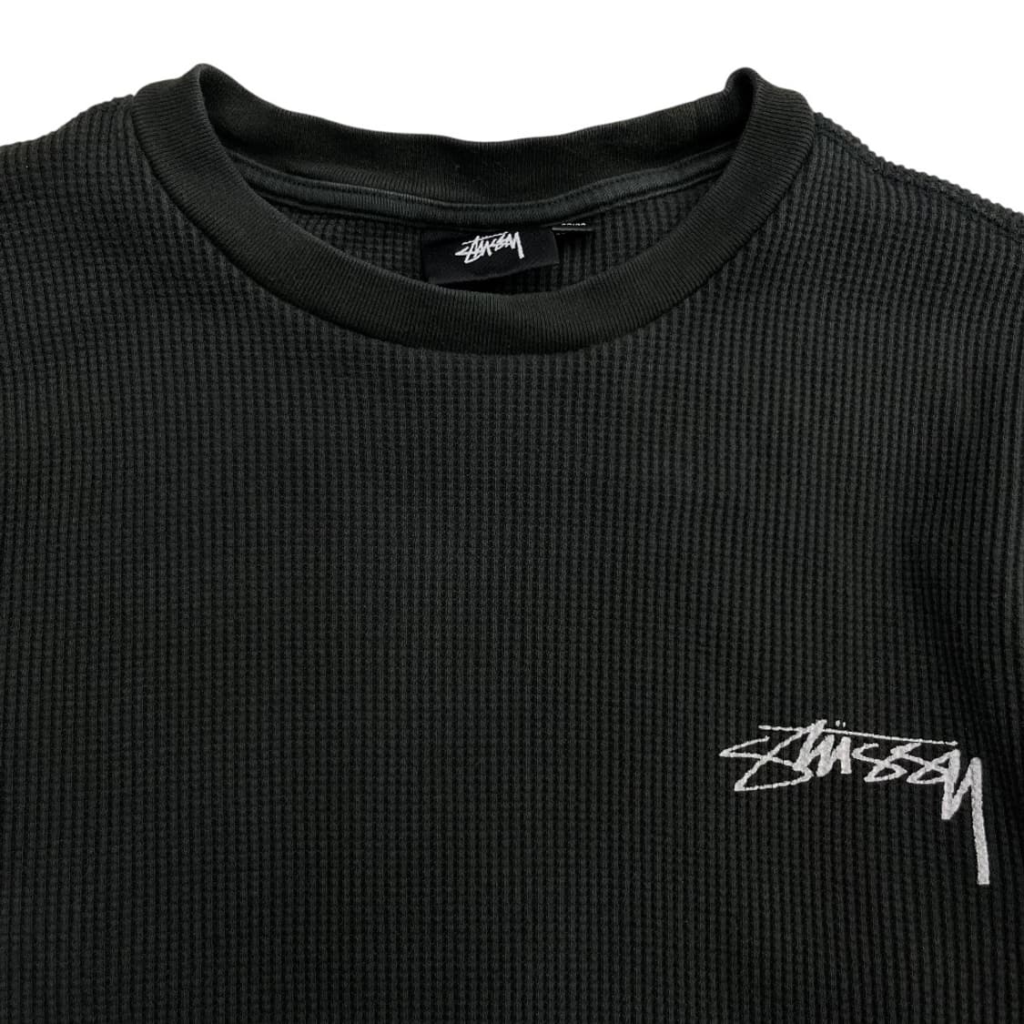 스투시 차콜그린 와플 슬리브 S 상품이미지5