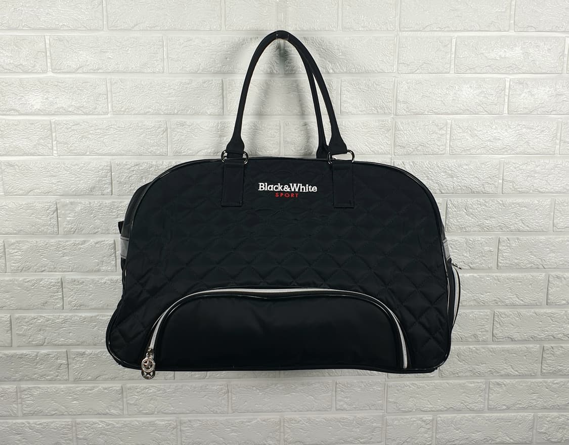블랙앤화이트 골프 보스턴백 상품이미지2