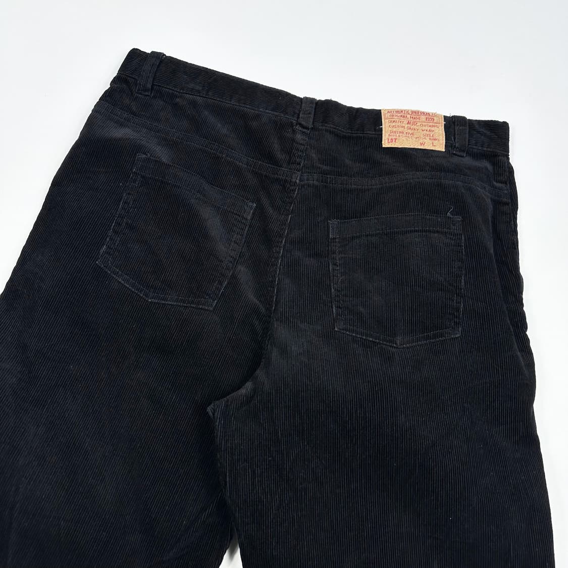 VTG 빈티지 재팬 블랙 부츠컷 코듀로이 팬츠 (30인치 여성추천) 상품이미지5
