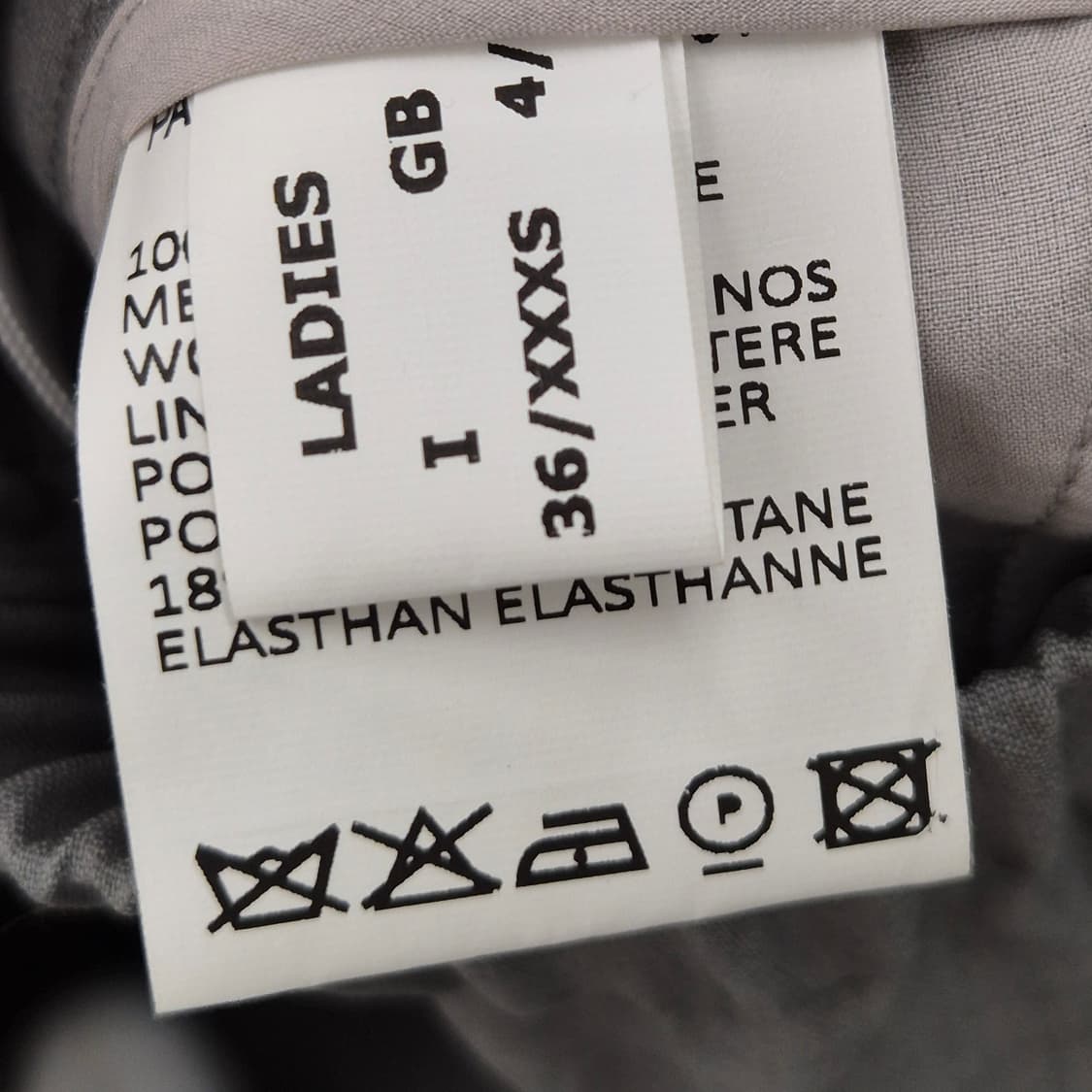 파비아나 필리피 롤업 버진 메리울 팬츠 36/3XS 상품이미지7