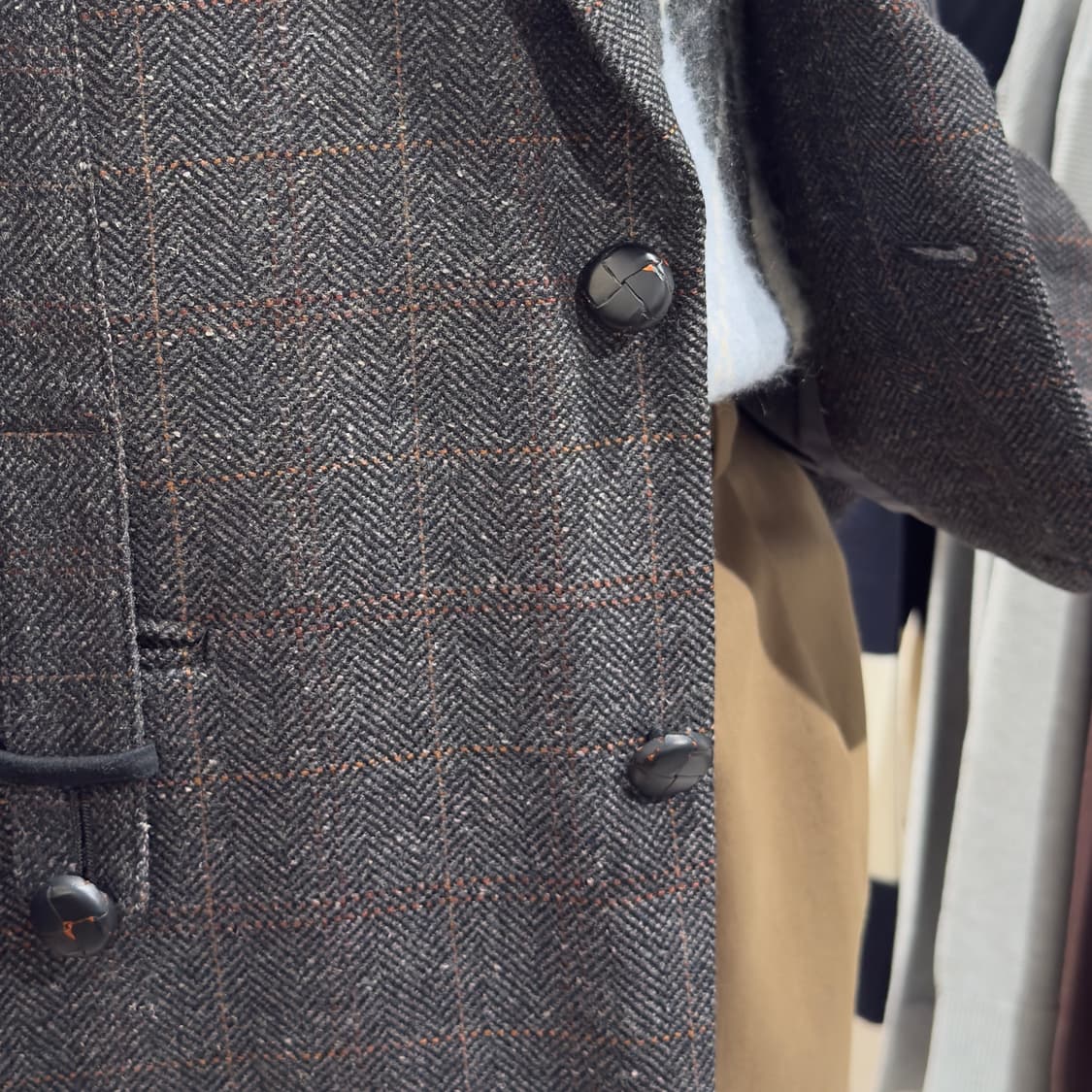 Made in Japan Monsieur CARVEN 트위드 자켓 상품이미지5