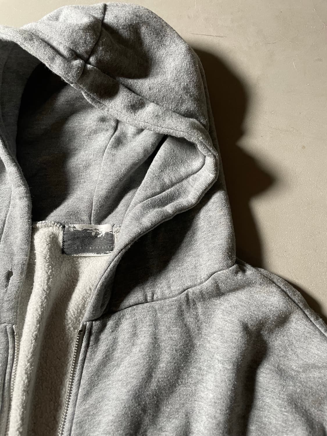패턴토르소  Loose Fit Zip-Up Hoodie 상품이미지2