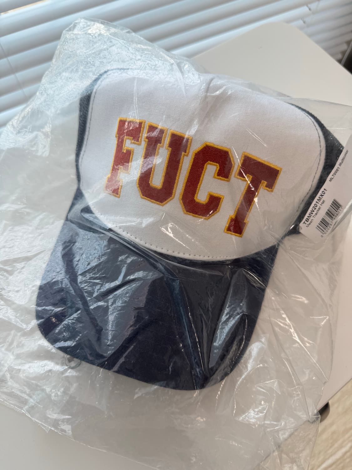 퍽트 FUCT 메쉬 트래커 볼캡 모자 새상품 상품이미지1