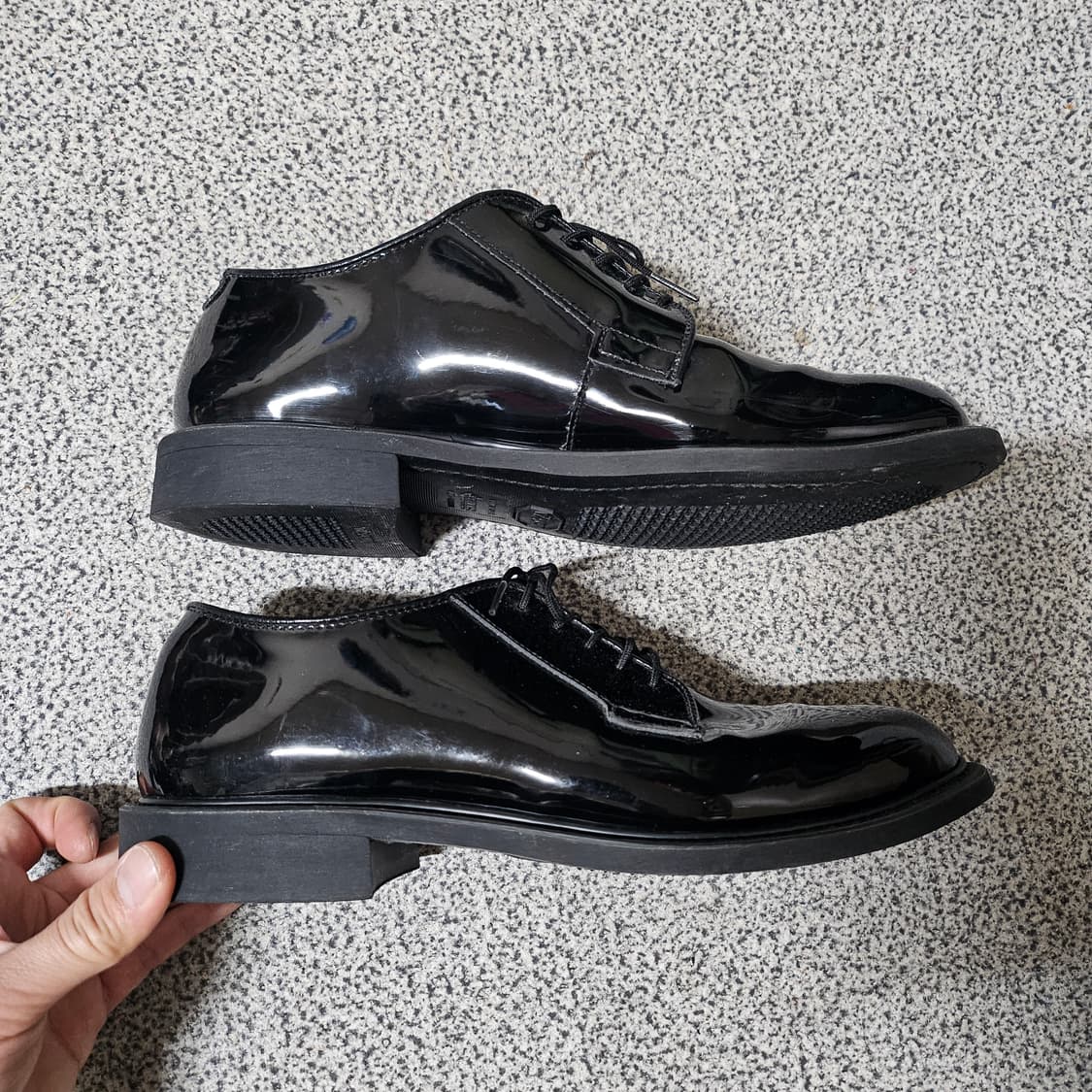 [265/8.5e] 베이츠 Bates 더비 슈즈. 미해군 서비스 슈즈 상품이미지3