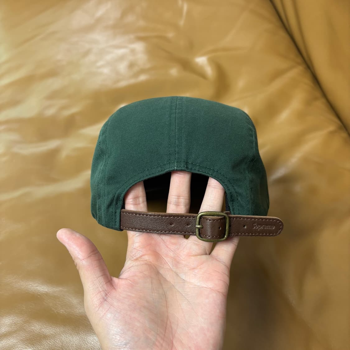 Supreme 슈프림 워시드 그린 캠프캡 모자 (Washed Green) 상품이미지7