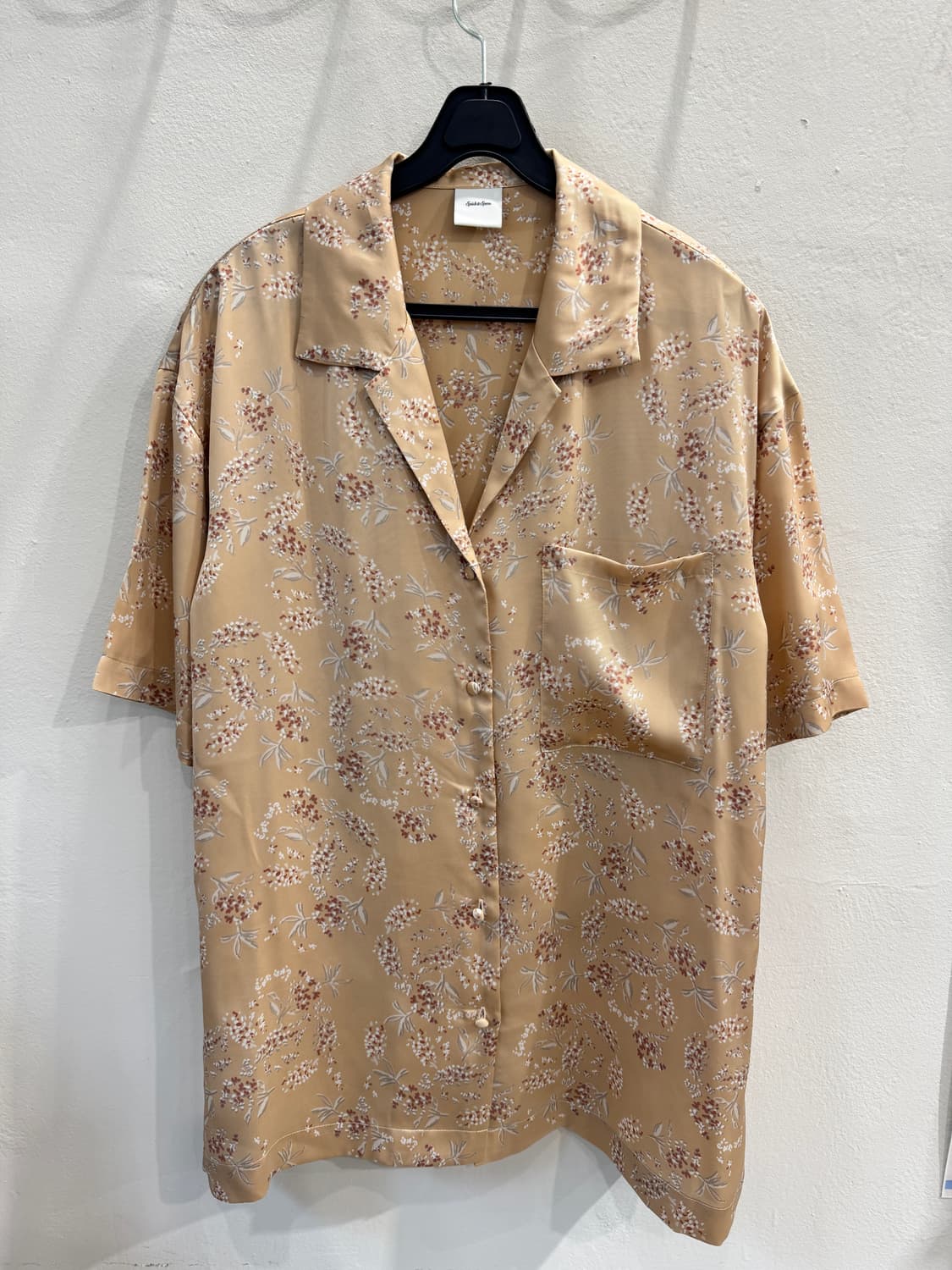 japan vintage 실키 잔꽃 BL 상품이미지1