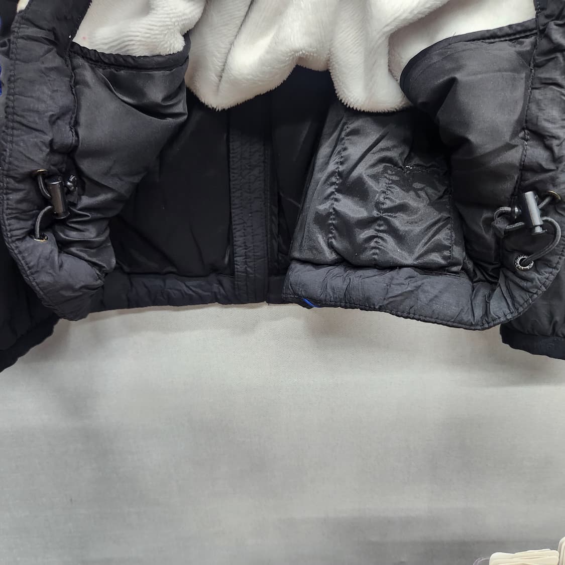 JDX 로고 양털안감 스트링 패딩점퍼 105(XL) 상품이미지5