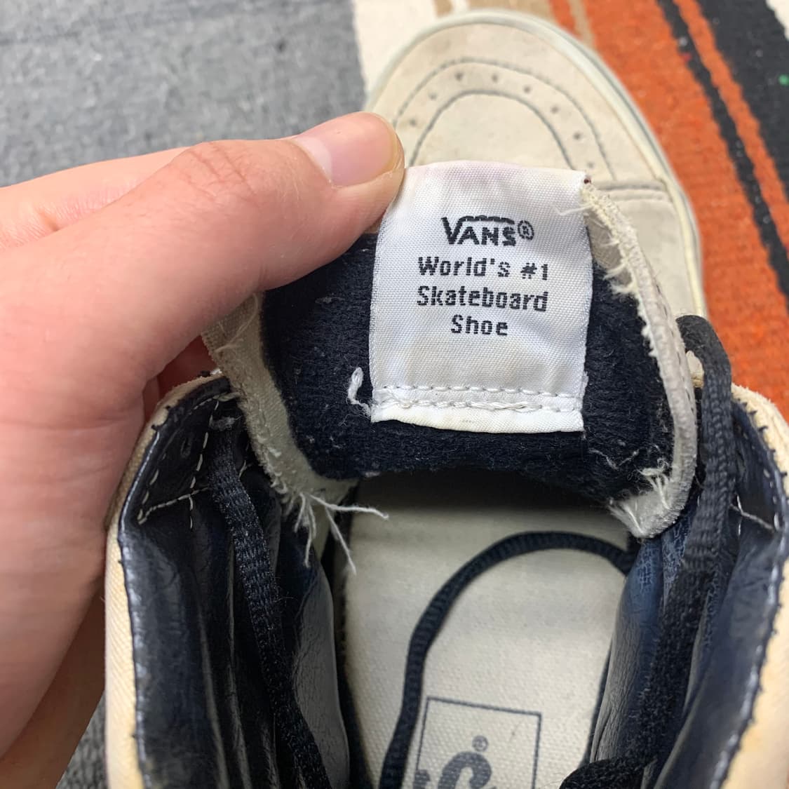 90s Vans sk8-hi 반스 빈티지 스케이트하이 상품이미지3