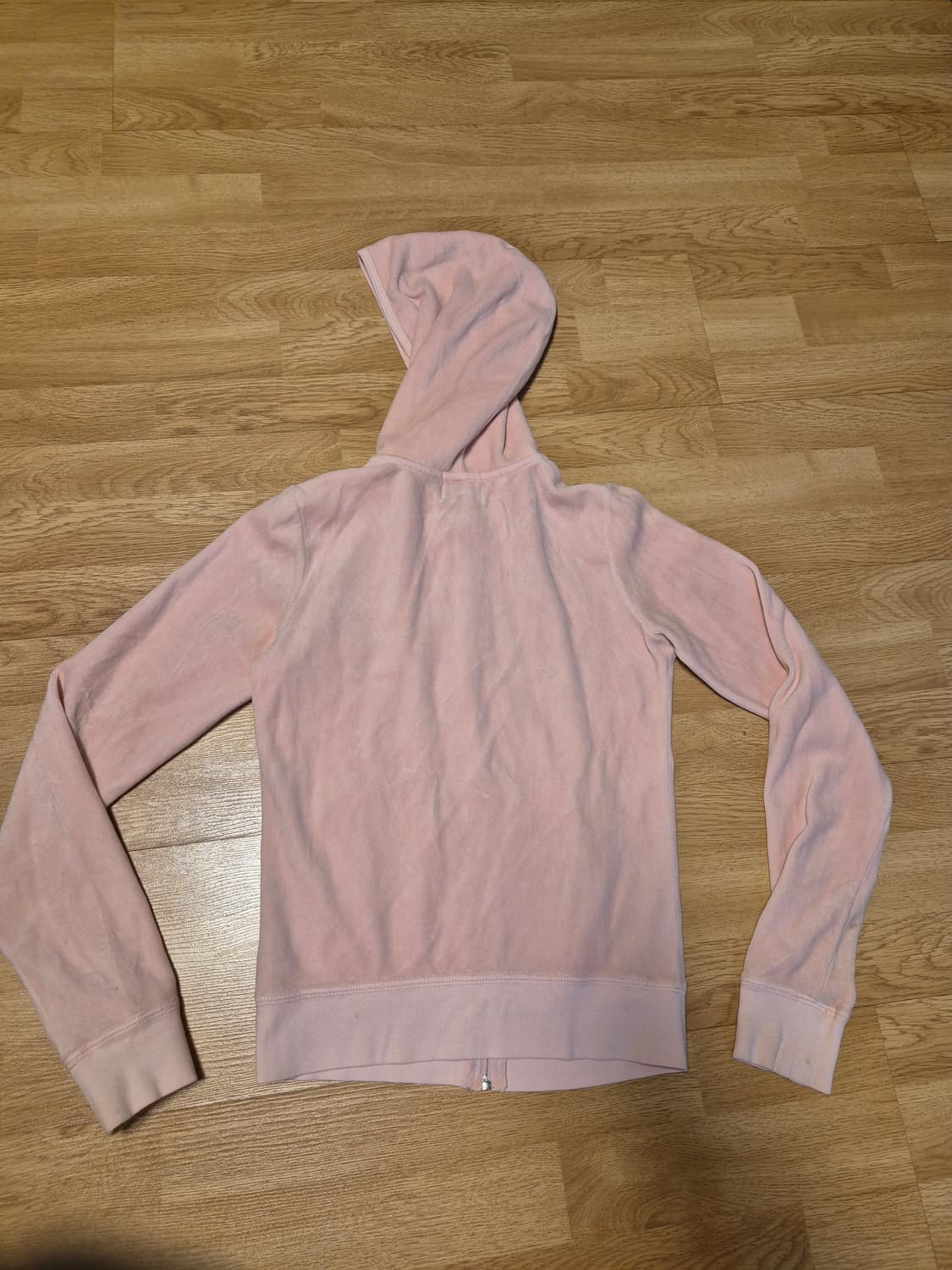 쥬시 꾸뛰르 핑크 벨벳 후드집업 & 팬츠 셋업 S 상품이미지2