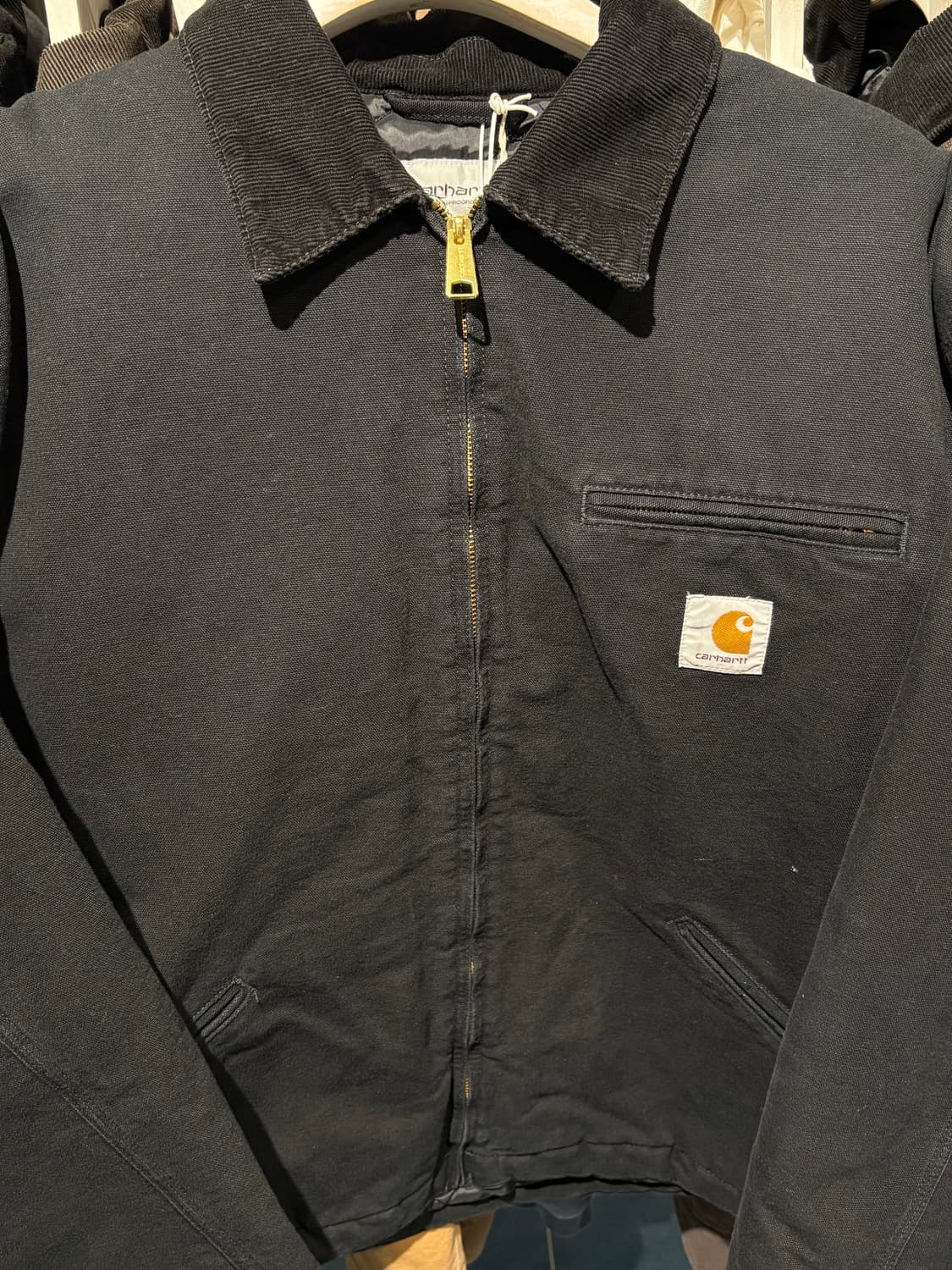 (새상품) 칼하트 OG 디트로이트 자켓 블랙 L 상품이미지1