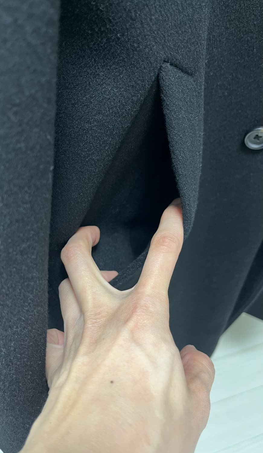 레노마 코트 캐시미어 남성코트 상품이미지8