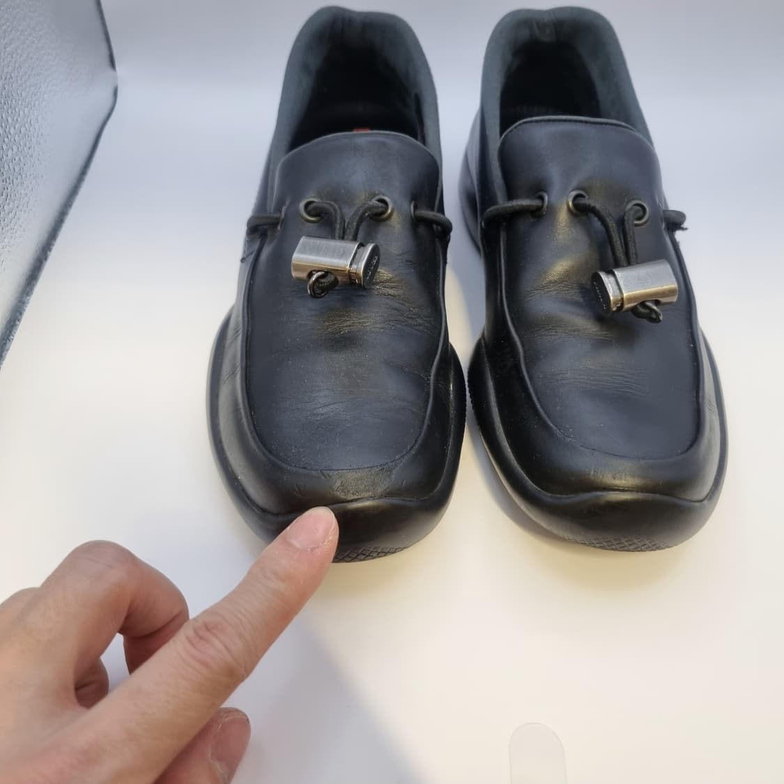 프라다 토글로퍼 eu35사이즈 상품이미지4