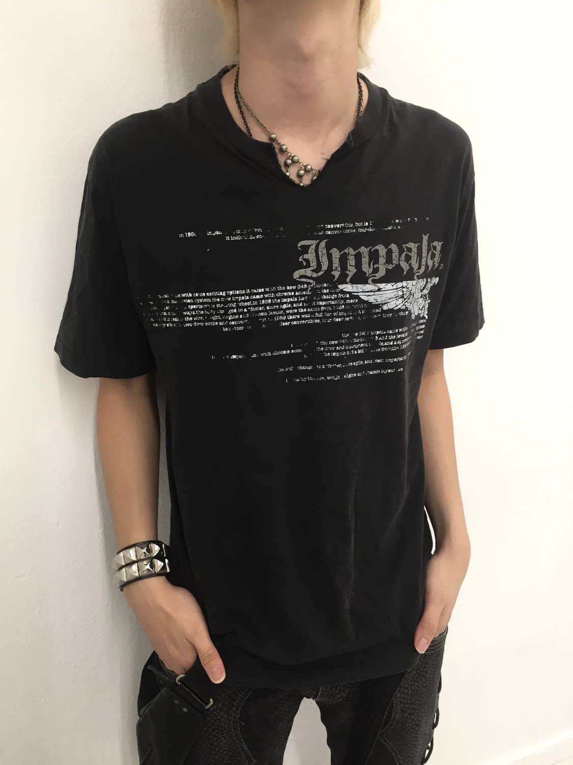 Impala punk mood lettering t-shirt  상품이미지1