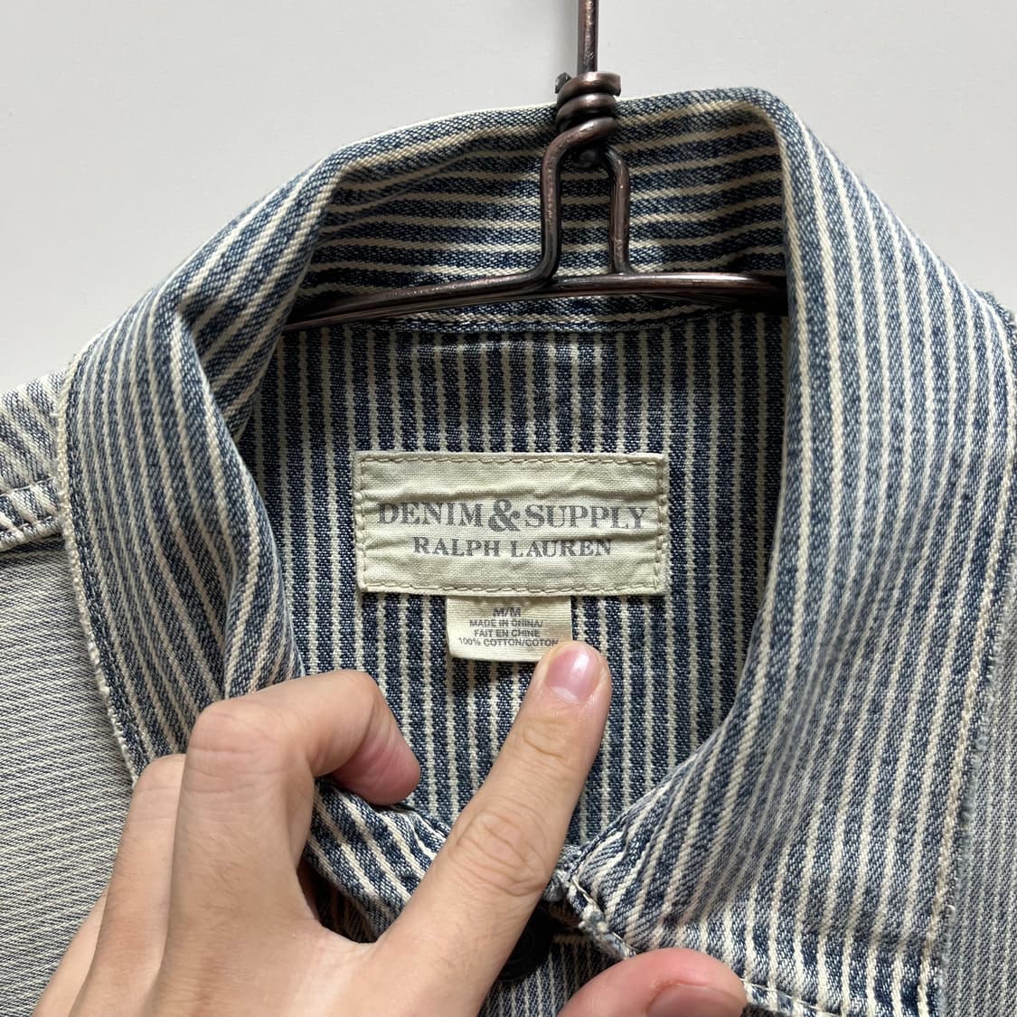 폴로 데님앤서플라이 패치워크 트러커자켓 상품이미지4