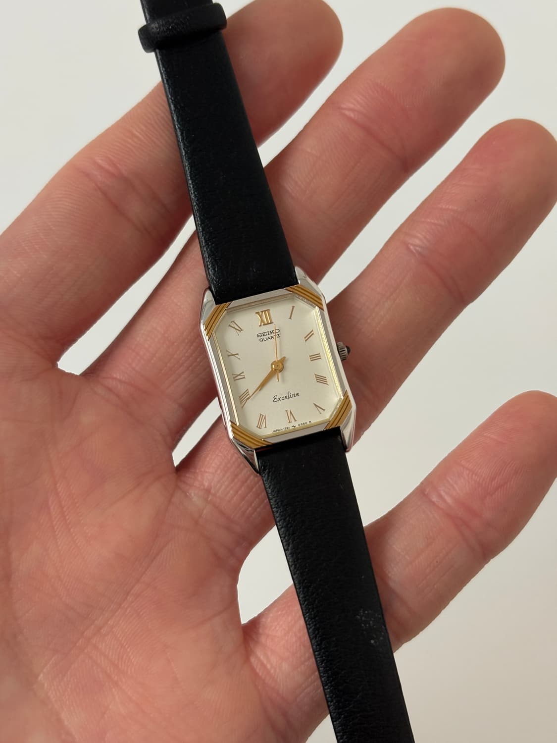 1980s Exceline Combi Tank Ladies Quartz 상품이미지2