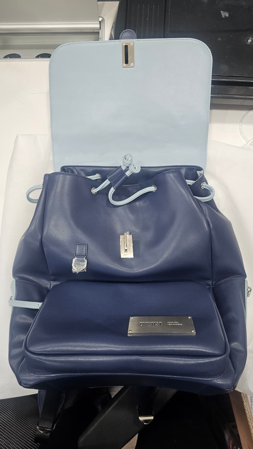 zimutist 지멋티스트 가죽백팩/가방 블루디멘션 상품이미지2