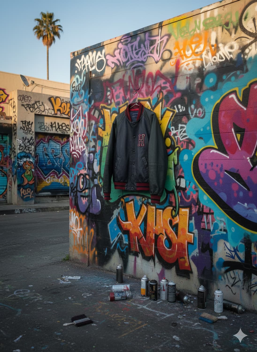 타미힐피거 프리미엄 바시티 레더 자켓 (소가죽 100%) 상품이미지2