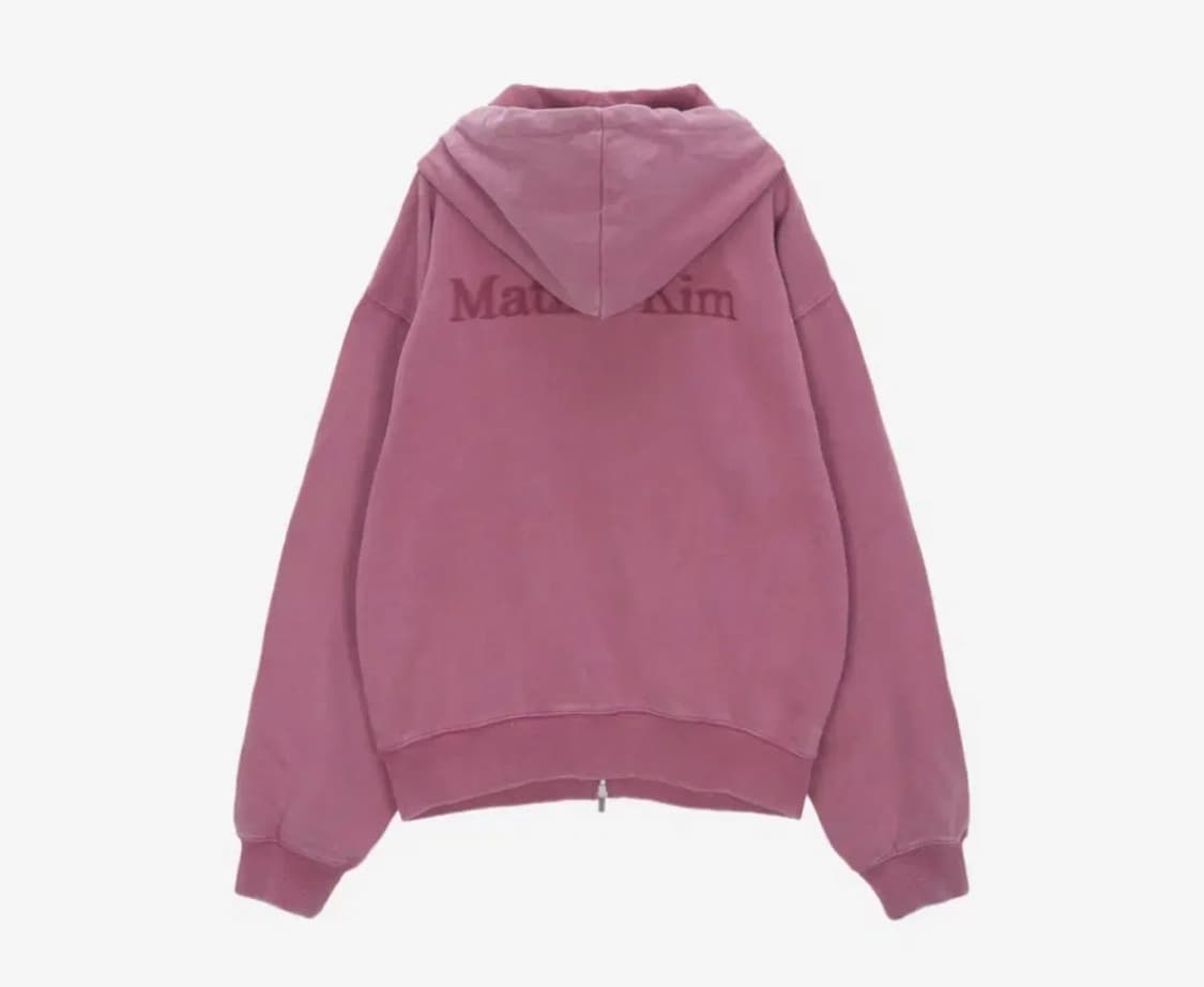 마뗑킴 피그먼트 츄리닝 세트 핑크 상품이미지1