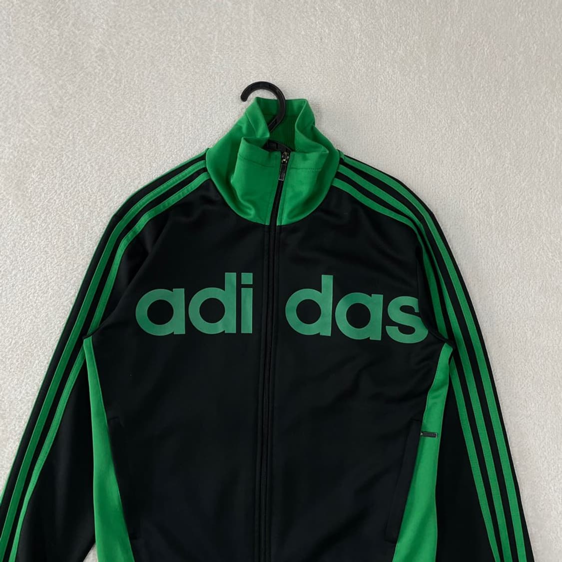 95 아디다스 블랙그린 트랙탑 져지 상품이미지2