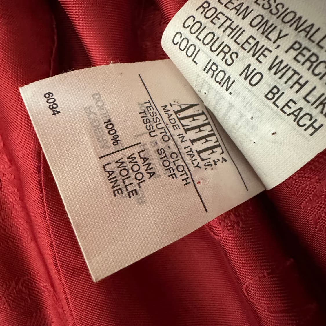 모스키노 그린 체크 하트 엘보 패치 자켓 (국내 55사이즈) 상품이미지8