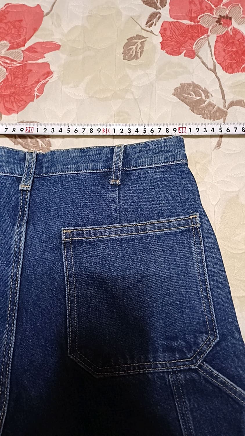 탑텐 와이드청바지 31인치 기장105 상품이미지6