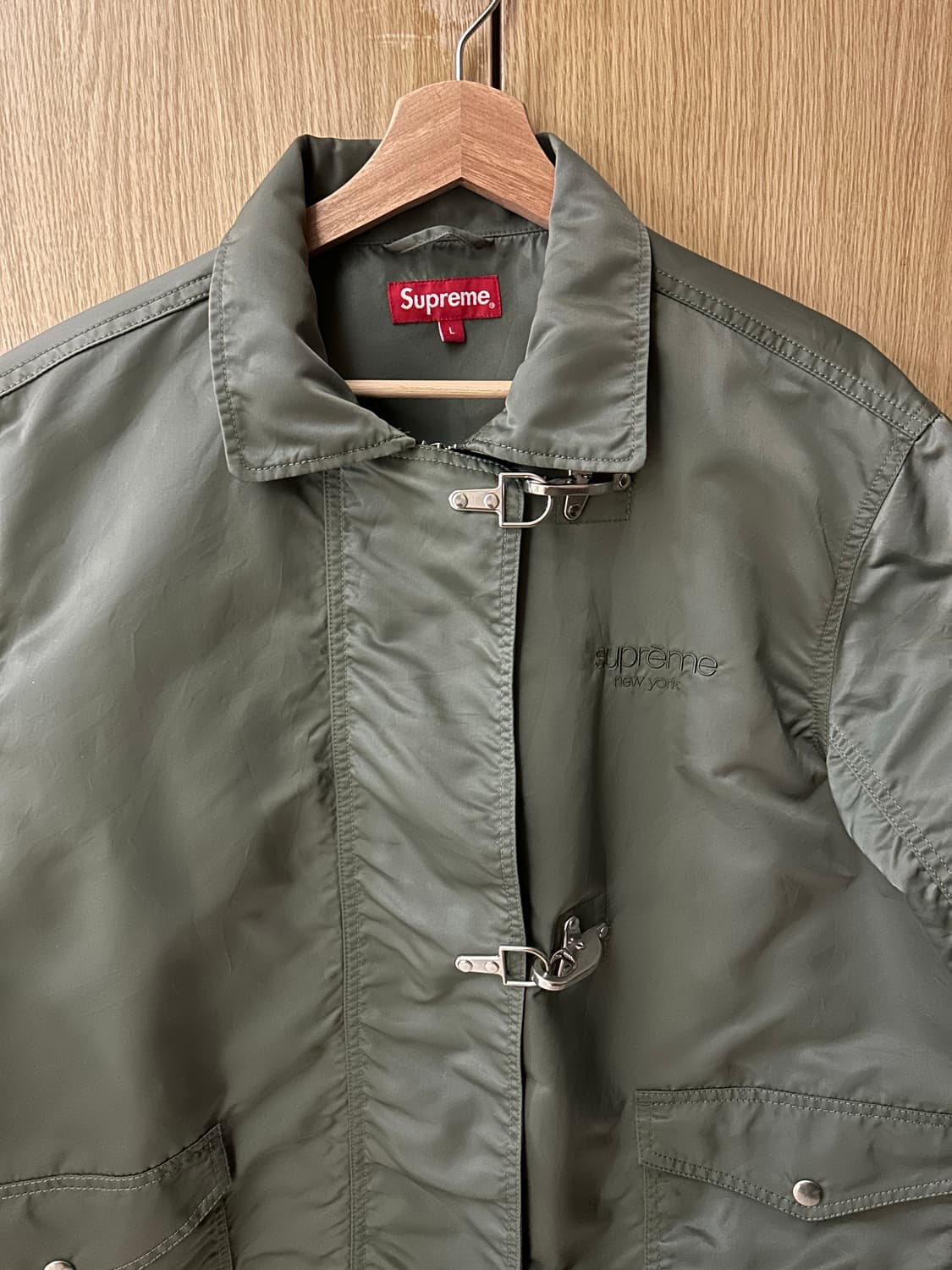 Supreme 슈프림 나일론 올리브 턴아웃 자켓 상품이미지2