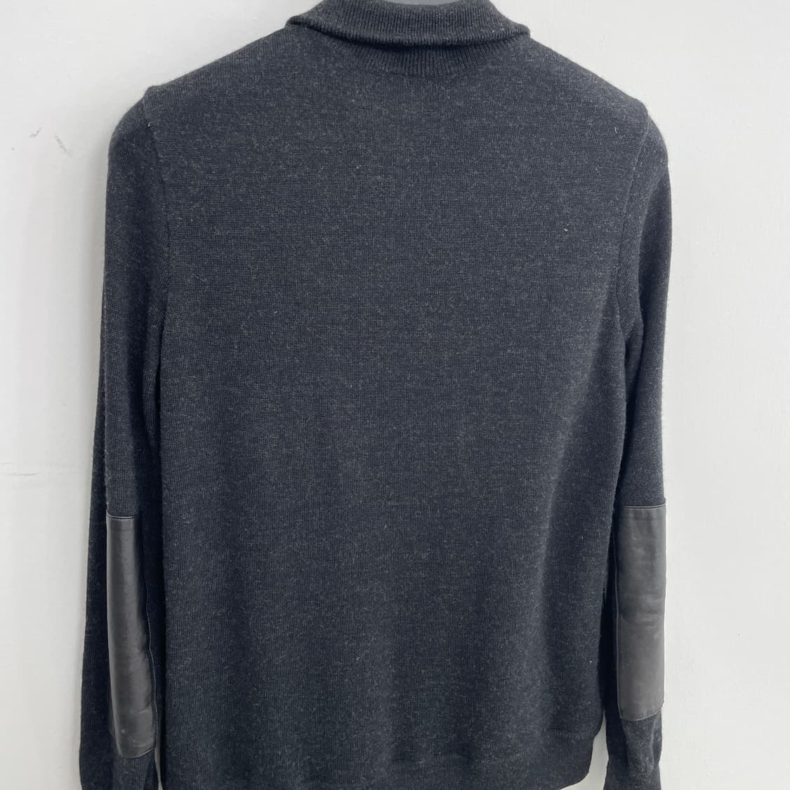 U 폴로 랄프로렌 챠콜 하프넥 집업 니트 상품이미지4