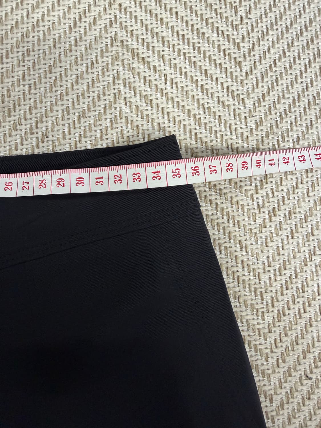 정품) 오브제 한섬 블랙 부츠컷 여성팬츠 61 상품이미지7