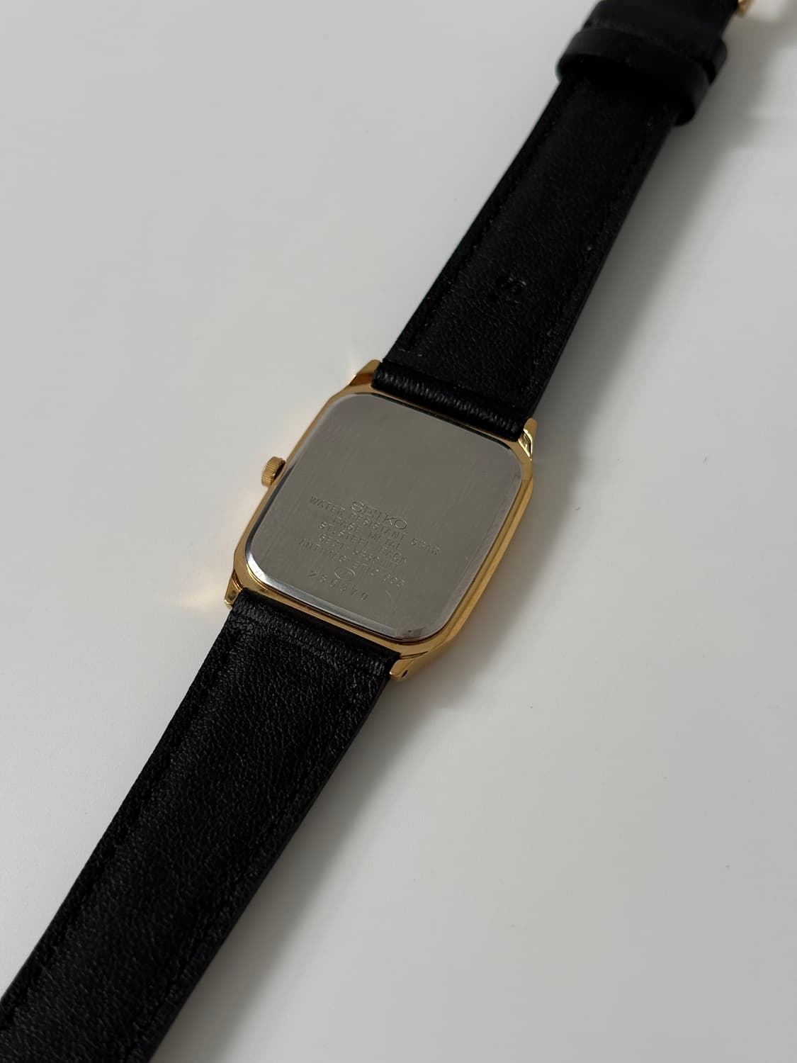 1990s Spirit Goldflake Dial Square Quart 상품이미지8
