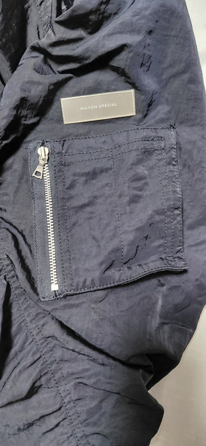 [F] 메종 스페셜MAISON SPECIAL 오버사이즈 샤링 MA-1 상품이미지4