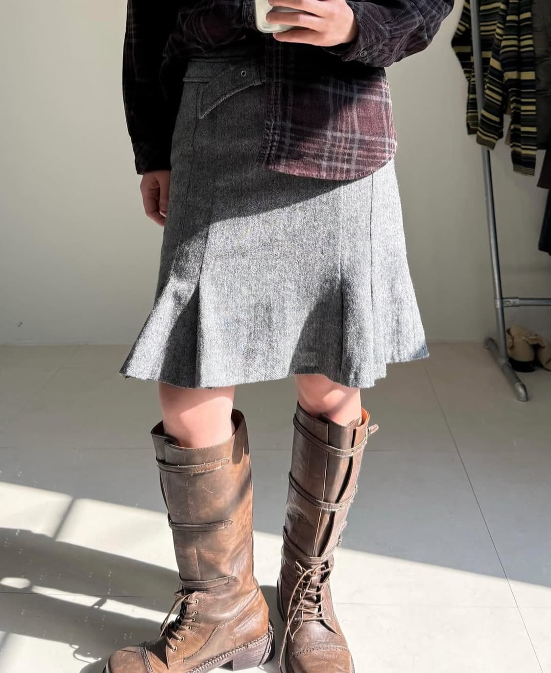 피쉬룸 빈티지 스커트 상품이미지4