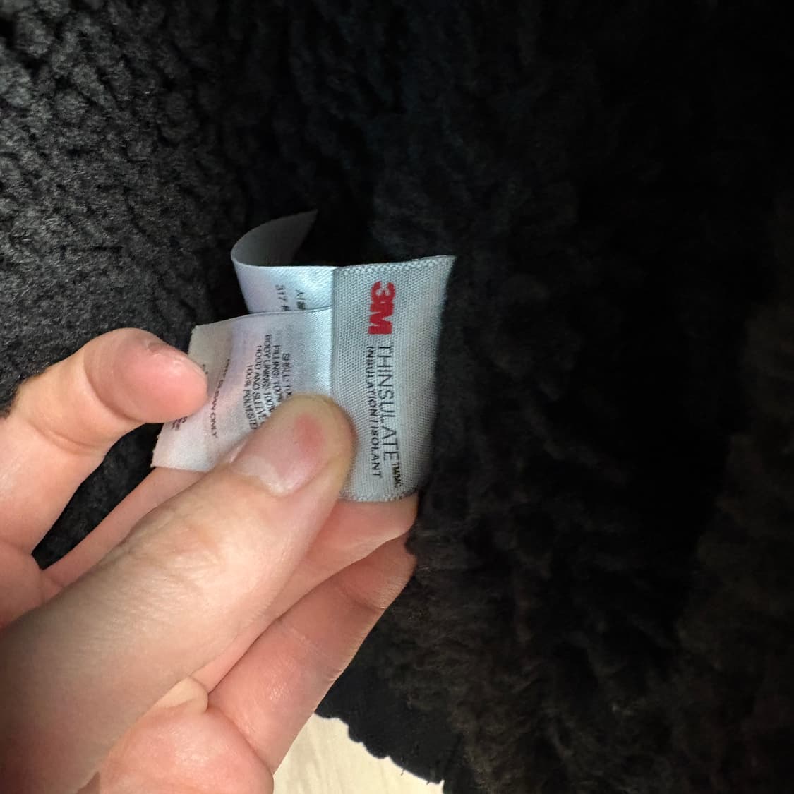 슈프림 포우 셔링 라인드 봄버 자켓 블랙 - 25FW / 사이즈 S 상품이미지5