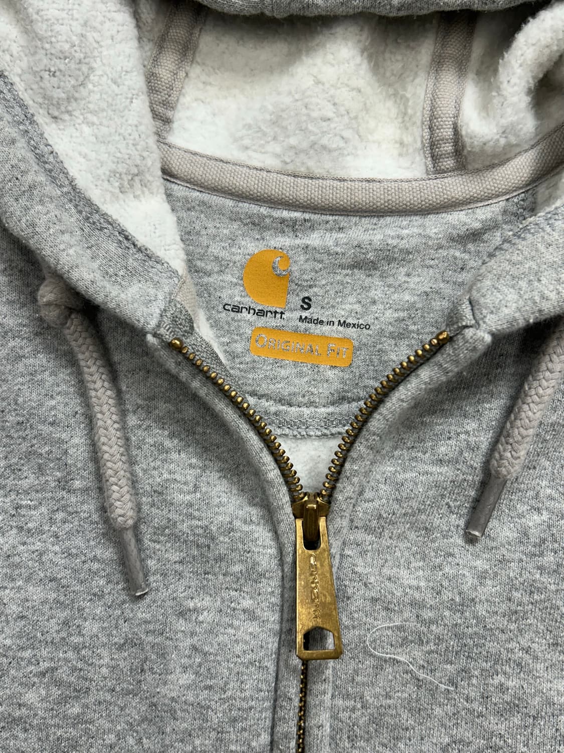 칼하트 미드웨이트 후드집업 S 상품이미지5