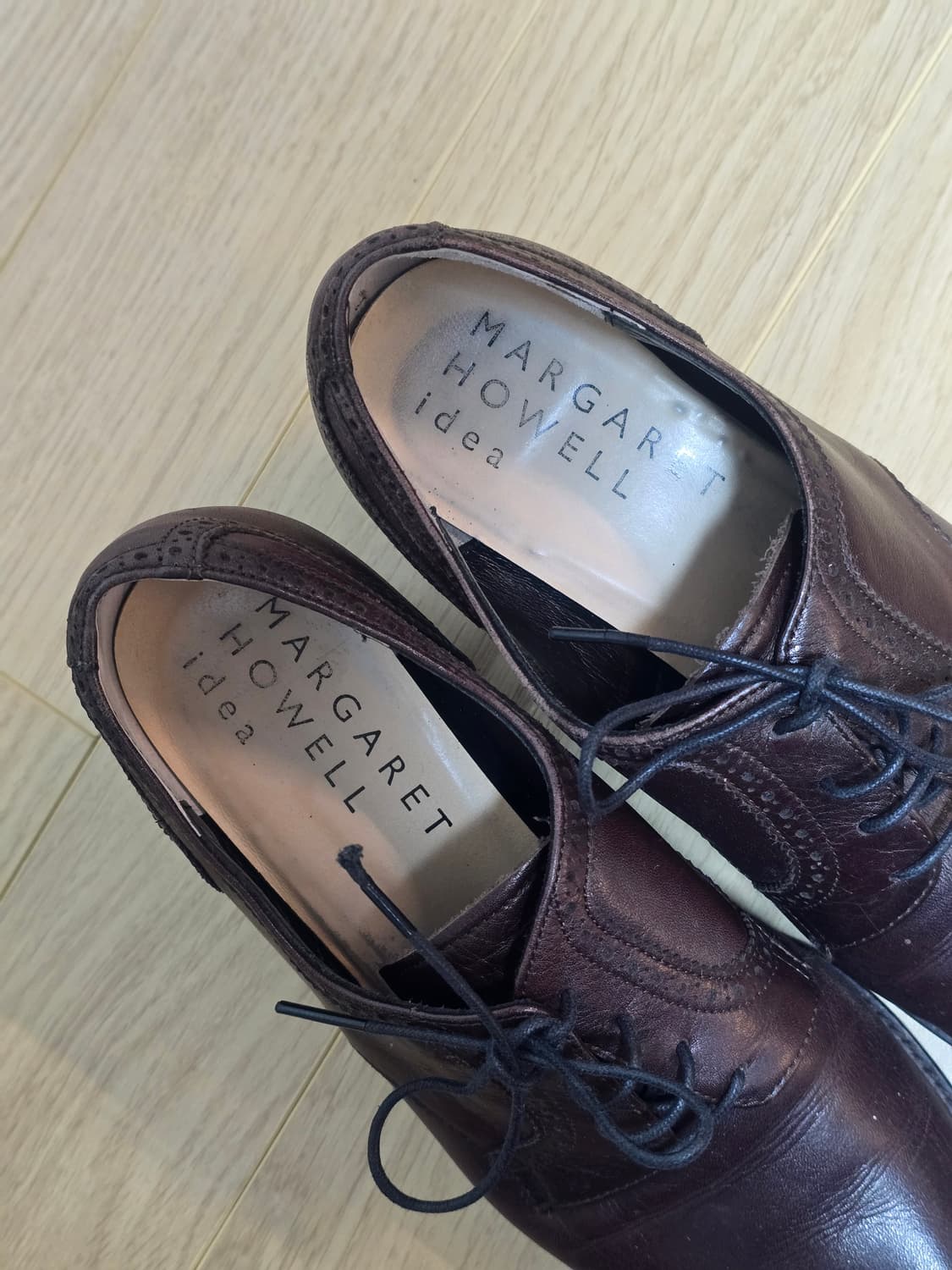 Margaret Howell 마가렛 호웰 레더 펌프스 드레스 슈즈 235 상품이미지3