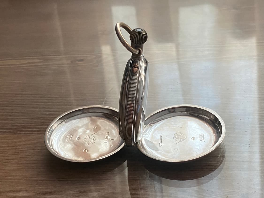 브륄 프레레스(Bruhl Freres) 회중시계 빈티지 시계 판매합니다. 상품이미지10