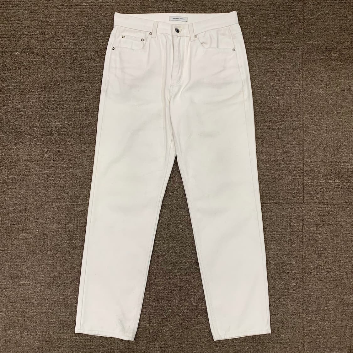 [31/새상품] 인스턴트데님 화이트 데님팬츠 상품이미지3